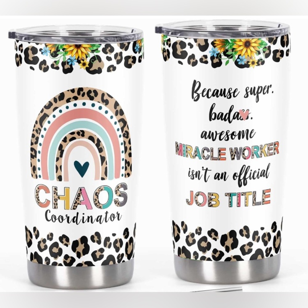 Chaos Coordinator Stainless Steel Tumbler